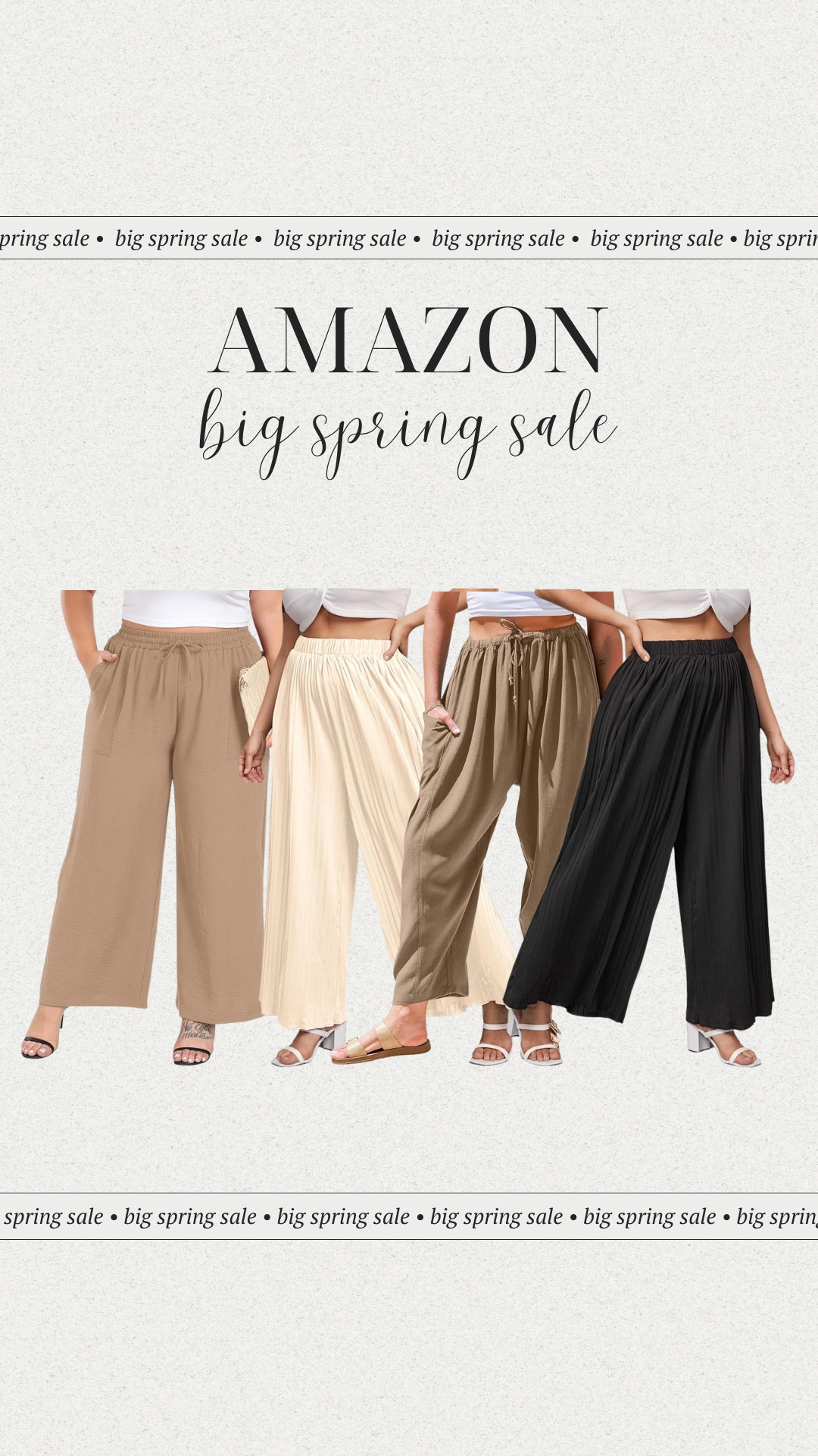 Pair these pants with a white tshirt and sandals for an easy spring look  

#LTKFindsUnder50 #LTKStyleTip #LTKSaleAlert