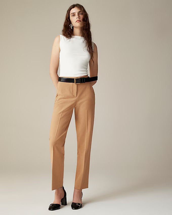 Kate straight-leg pant in four-season stretch | J. Crew US