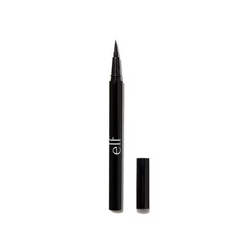 E.L.F. H2O Proof Eyeliner Pen Felt Tip Waterproof Liquid Formula Jet Black 0.02 Fl Oz (0.7Ml) | Walmart (US)