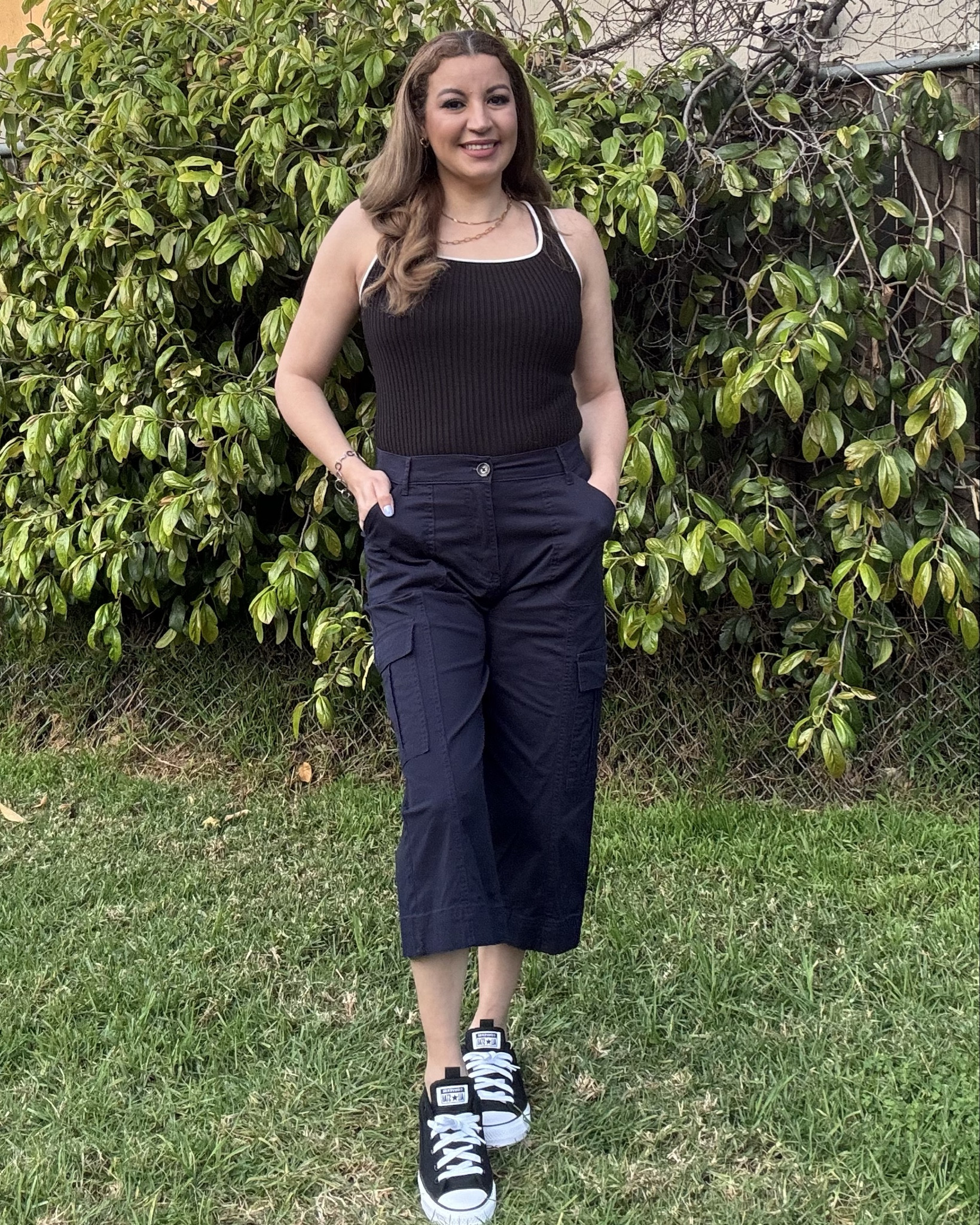 Eddoyee Women's Capri Cargo Denim Pants, Straight Leg, Elastic, High Waist, Cropped, Summer, Casual, with Pockets.
Size:M

#LTKdayinmylife #LTKSeasonal #LTKmomlife

#LTKSaleAlert #LTKSeasonal #LTKMidsize