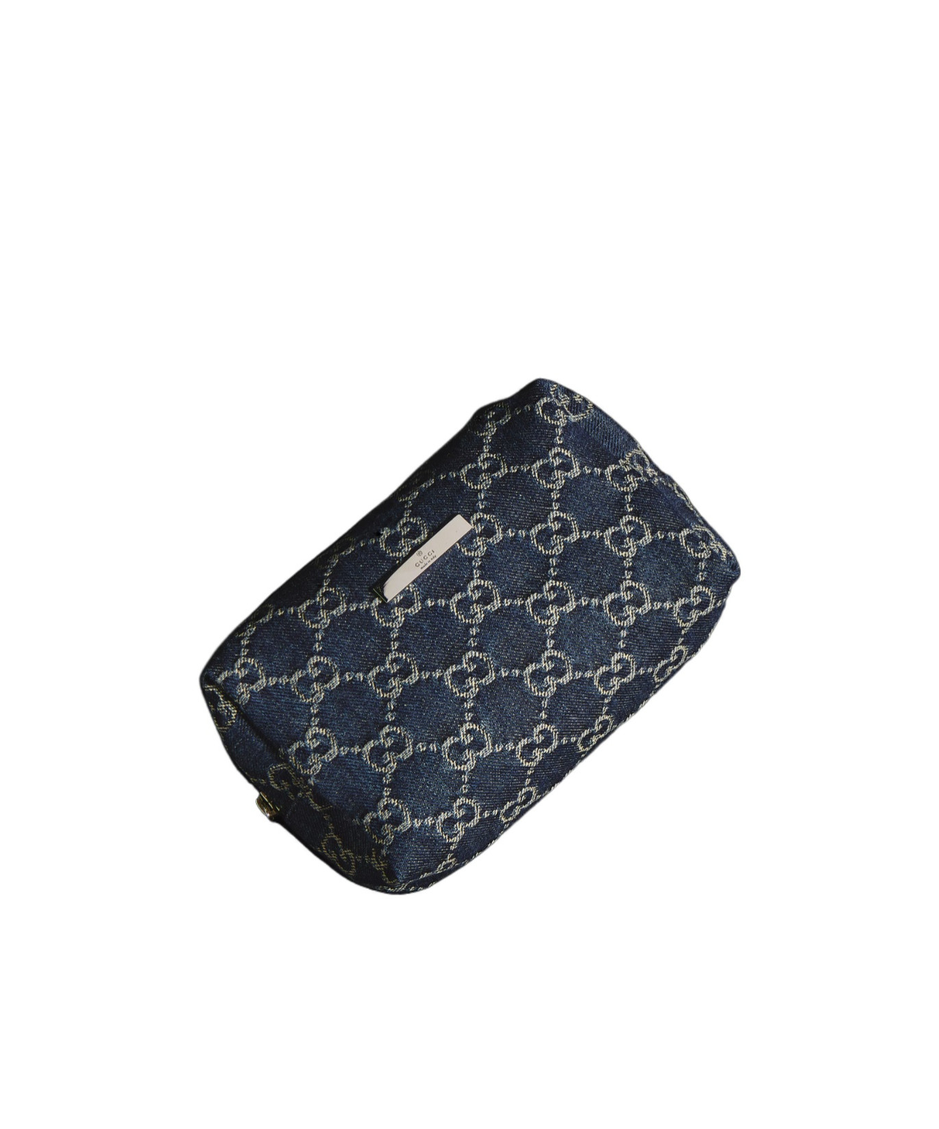 Medium cosmetic case with Gucci plaque | Senser US