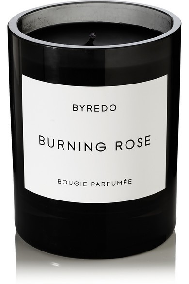 Byredo - Burning Rose Scented Candle, 240g - Black | NET-A-PORTER (US)