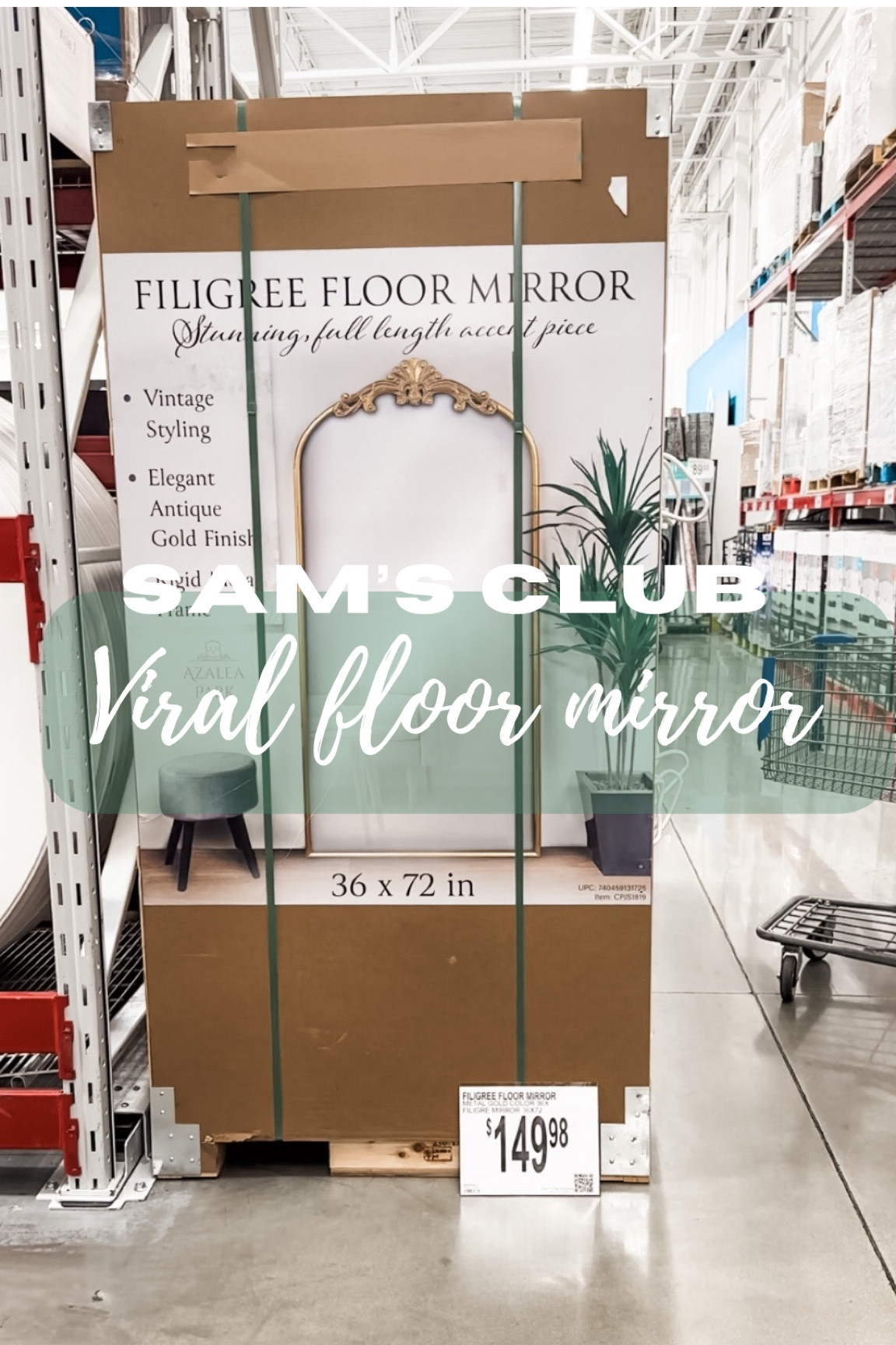 Azalea Park Filigree Floor Mirror, … curated on LTK