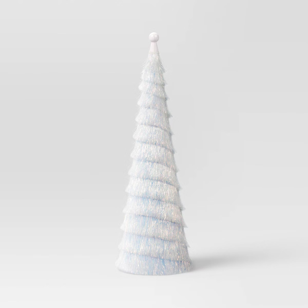 18" Christmas Tinsel Tree Decor Iridescent - Wondershop™ | Target