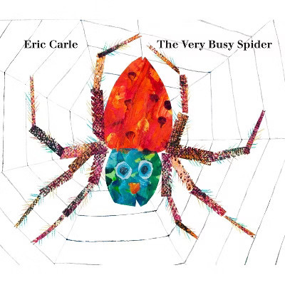 The Very Busy Spider (Reprint) - by Eric Carle (Board Book) | Target