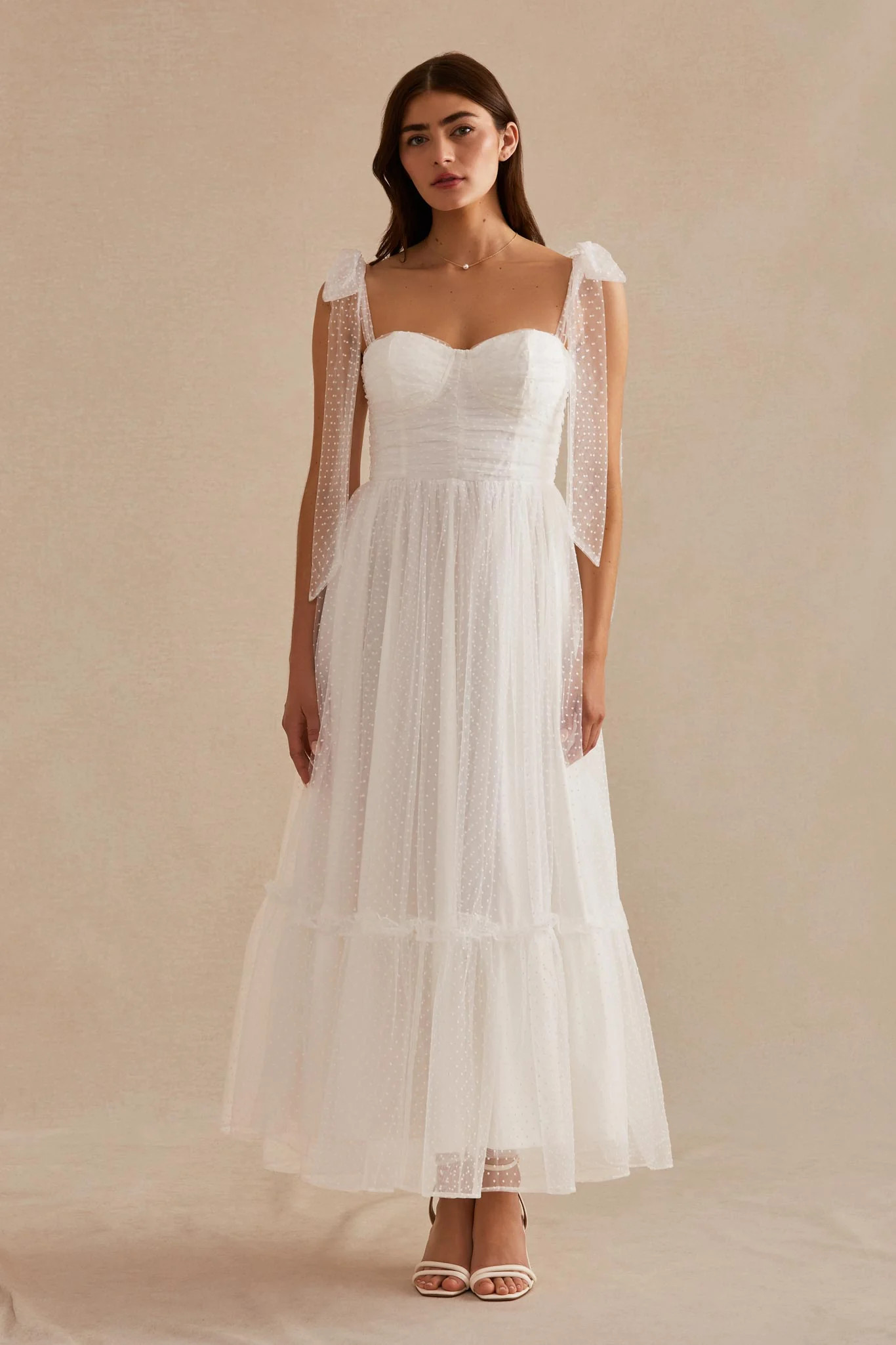 Charli Mesh Corset Dress | Birdy Grey