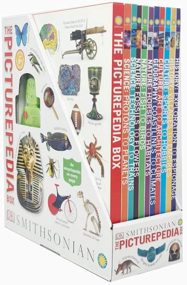 The Picturepedia Box 11 Books Collection Set by DK (Picturepedia Box, Science Protons to Planets,... | Amazon (US)