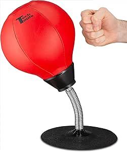 Tech Tools Desktop Punching Bag - Suctions to Your Desk, Heavy Duty Stress Relief Boxing Bag, Fun... | Amazon (US)