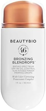 BeautyBio BLENDROPS. Broad Spectrum SPF 46 Oil-Control Priming Drops With Color-Correcting Tranex... | Amazon (US)