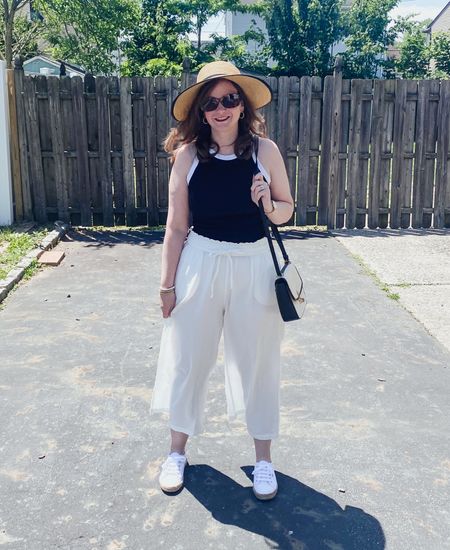 Cropped linen wide leg pants - I went one size up since they shrink in the wash 


#LTKfindsunder50 #LTKstyletip #LTKSeasonal