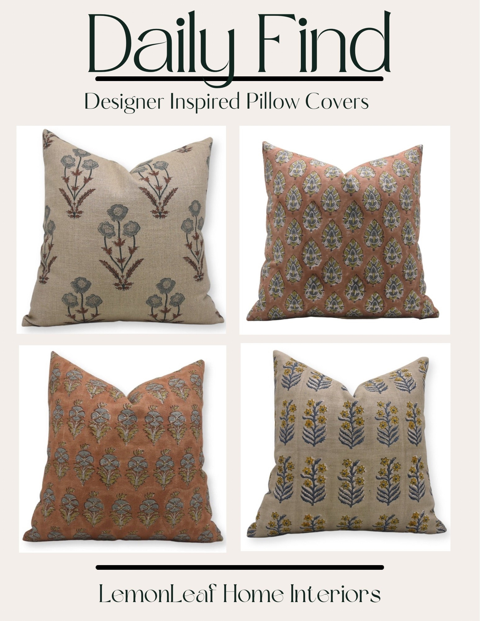 Pillow covers with a designer look but wayfair price!


#LTKHome #LTKFindsUnder50 #LTKSaleAlert