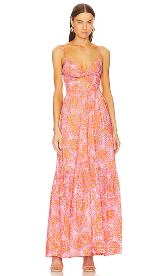 Laura Dress in Apple & Rose Combo | Revolve Clothing (Global)