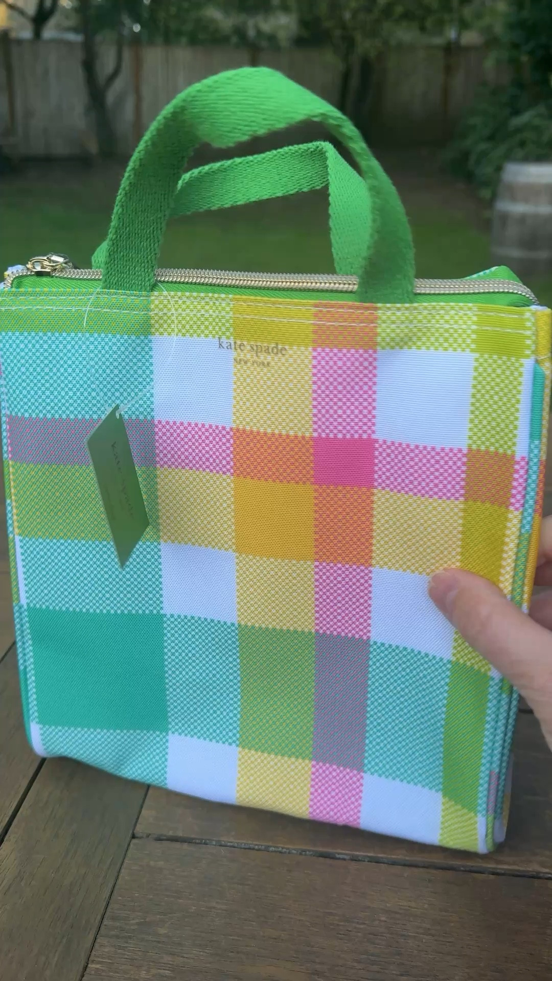 Kate Spade New York Spring Plaid Lunch Tote Insulated 

#LTKmomlife #LTKHome