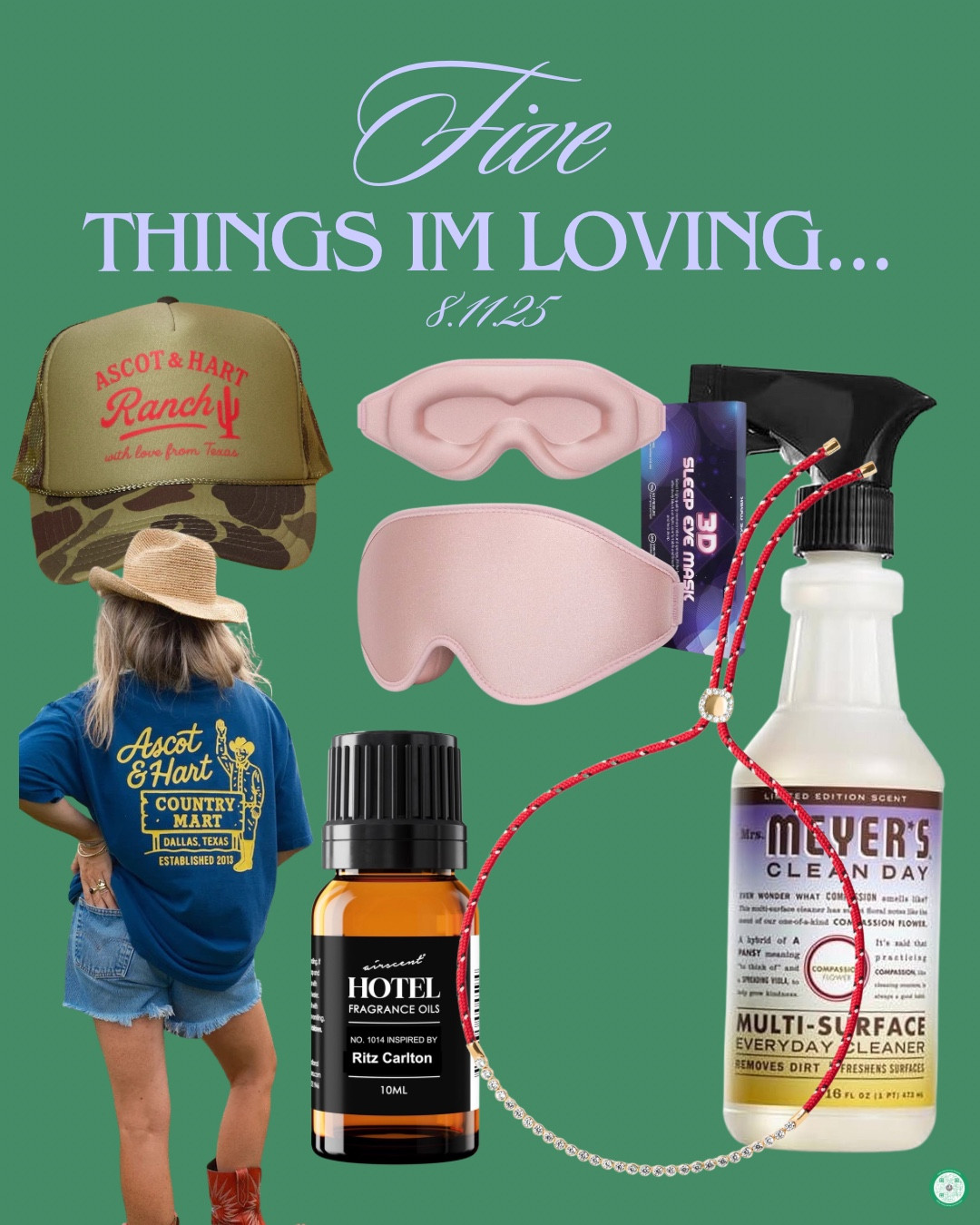 8.11.25
5 things I’m Loving 🤟🏻

#LTKFindsUnder50 #LTKFamily #LTKOver40