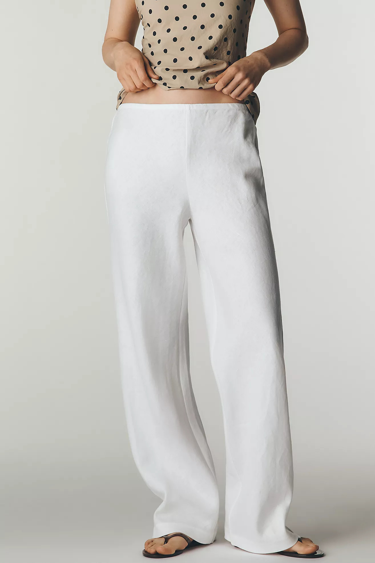 Reformation Gale Linen Pants | Anthropologie (US)