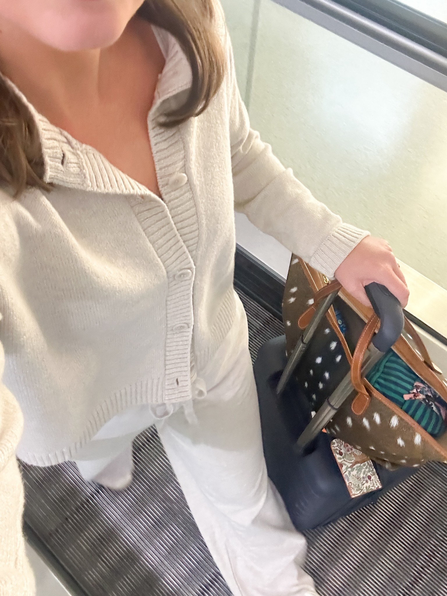 Travel fit today! Wearing a S in set!