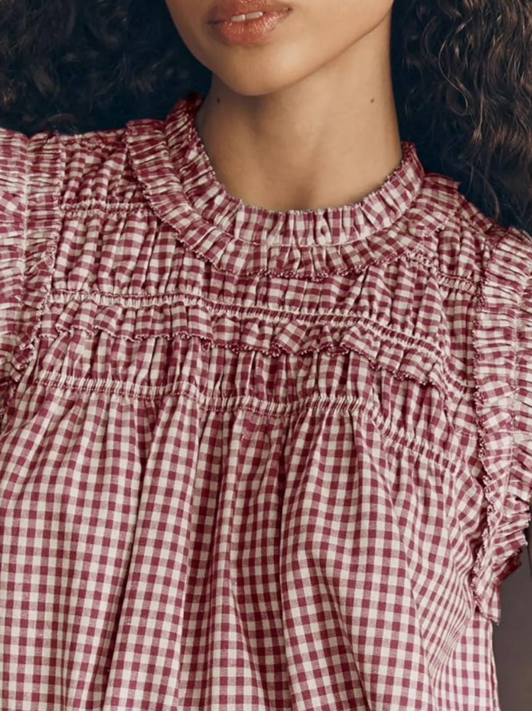 Plaid babydoll peplum top with that easy countryside summer feel that looks cute without trying too hard. 🍎🪿🌿 Perfect for farmers markets, patio dinners, casual weekends, errands, concerts, vacation outfits, or warm-weather days when you want something lightweight, feminine, and comfortable. The sleeveless cut, cotton fabric, plaid print, and peplum shape give it that relaxed laid-back look that pairs perfectly with denim shorts, jeans, or sandals. 

Grab this top if your summer closet needs an easy throw-on piece with soft countryside charm. 🌾🐄

#LTKOver40 #LTKMidsize #LTKPetite