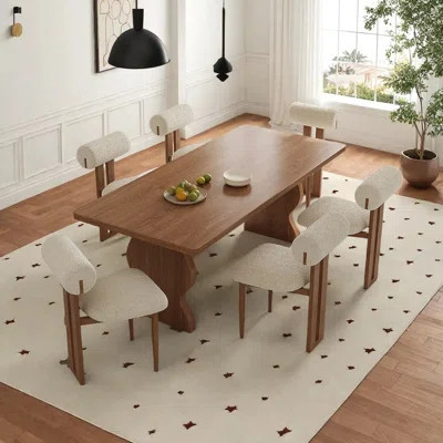 Modern fashion dining table and chair set | Wayfair North America