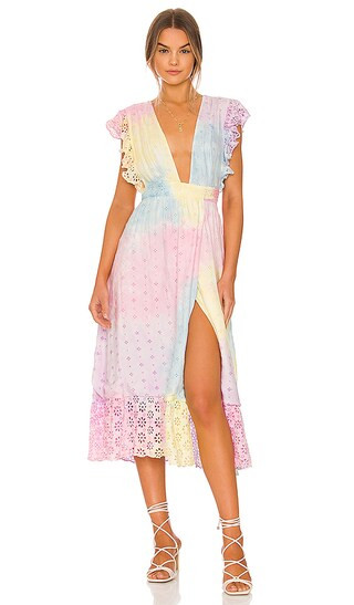 Mistwood Dress in Pastel Multi Tie Dye | Revolve Clothing (Global)