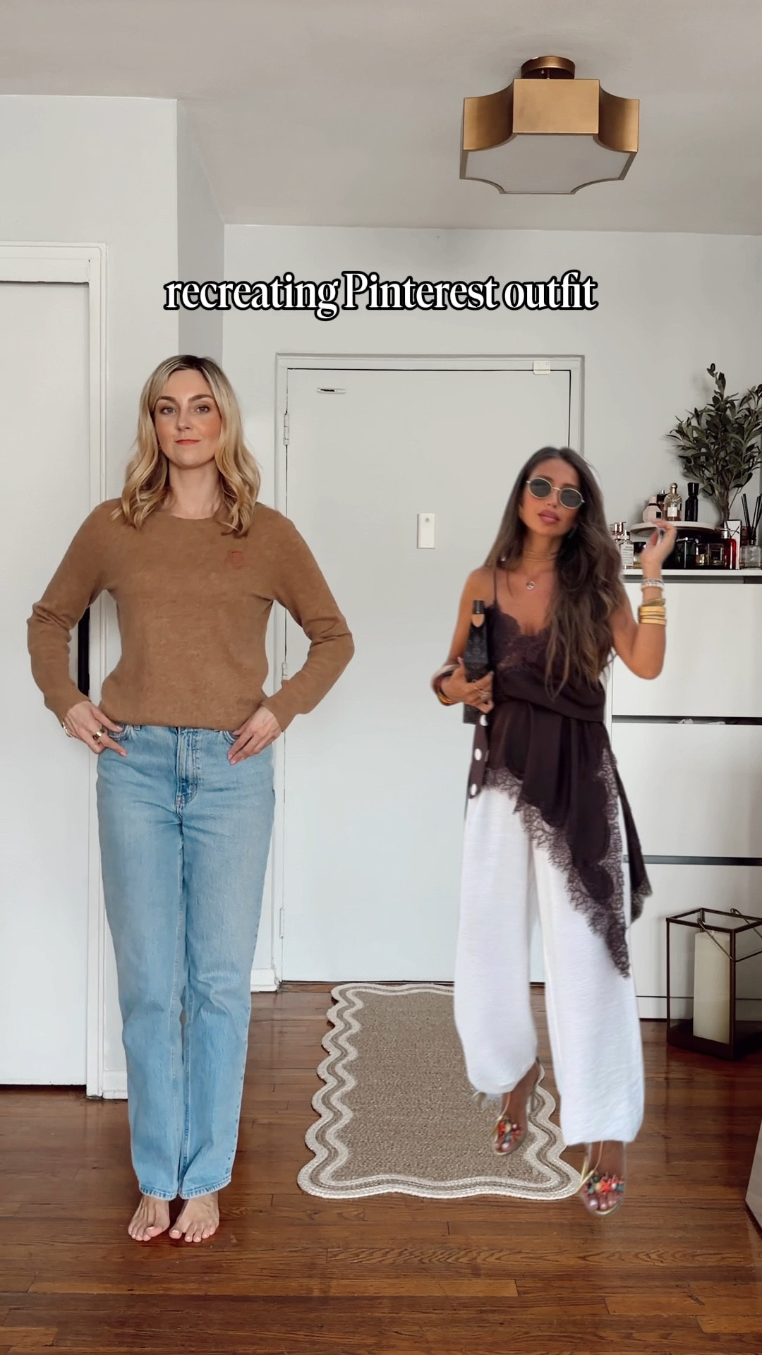 Nobody talks about this, but recreating Pinterest outfits with pieces you already have in your closet is the formula for getting dressed.

I don’t know about you, but I feel 10x better when my outfit is actually planned. So here I am… wearing my Zara outfit that I actually wore this weekend ✨

@Zara pants - winter collection but linked similar!

Spring outfit • spring fashion • satin pants • satin lace top • Pinterest outfit

#LTKootd #LTKdayinmylife #LTKgrwm