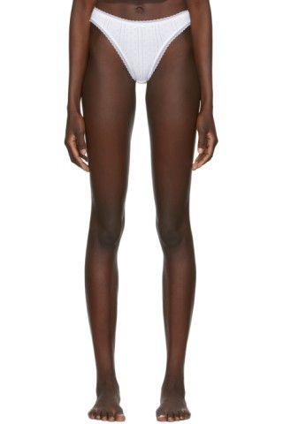 SSENSE Exclusive Three-Pack White 'The High Rise' Briefs | SSENSE