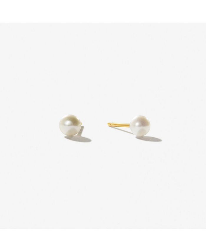 Ana Luisa Pearl Stud Earrings WHSL - Mini Organic Pearl - Macy's | Macy's