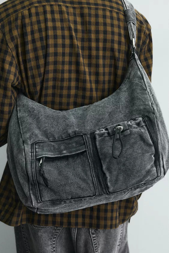 MULTI-POCKET DENIM BAG | Zara US