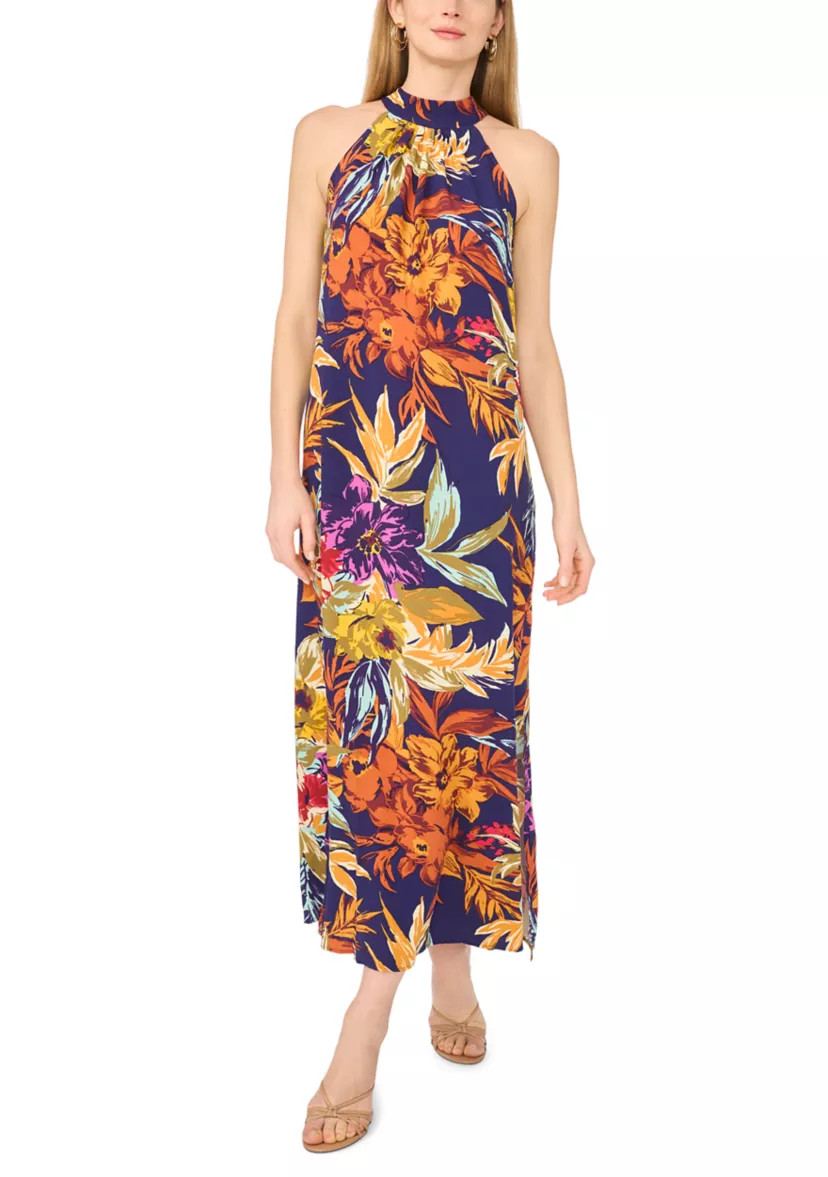 Women's Halter Neck Floral Dress | Belk