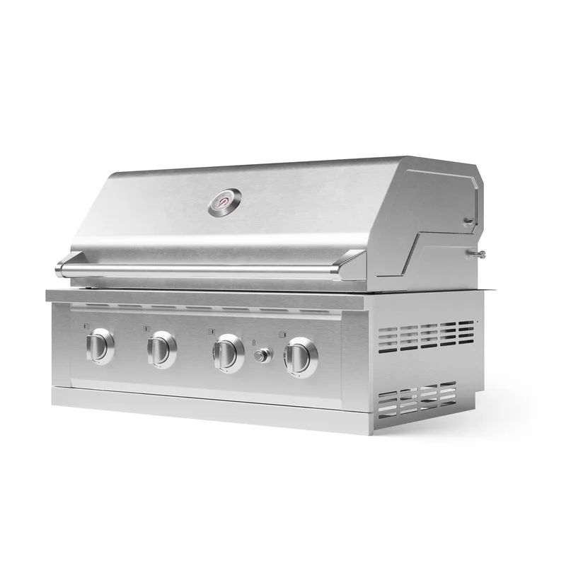 Outdoor Kitchen Performance 40" Natural Gas Grill in Stainless Steel | Wayfair Professional