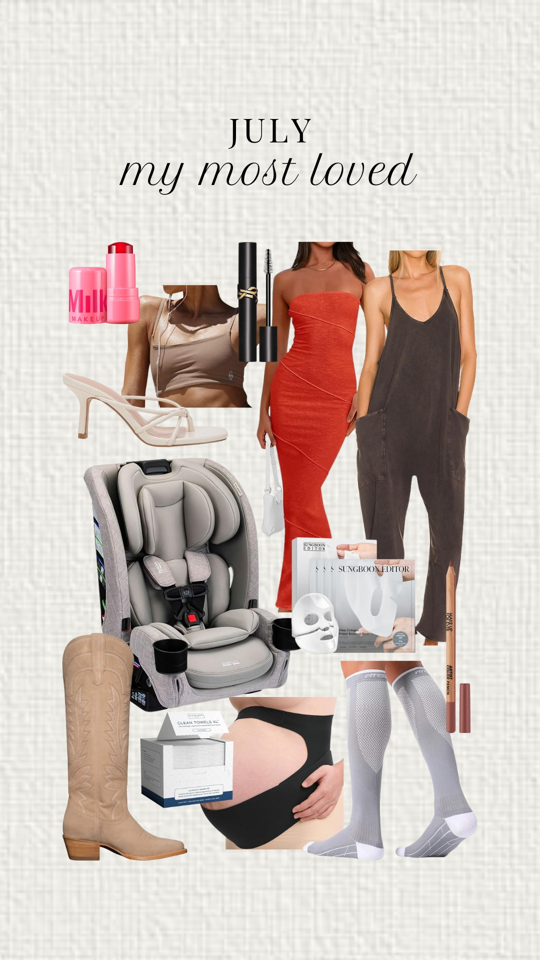 My July Most Loved 

 #LTKStyleTip #LTKBeauty #LTKBump