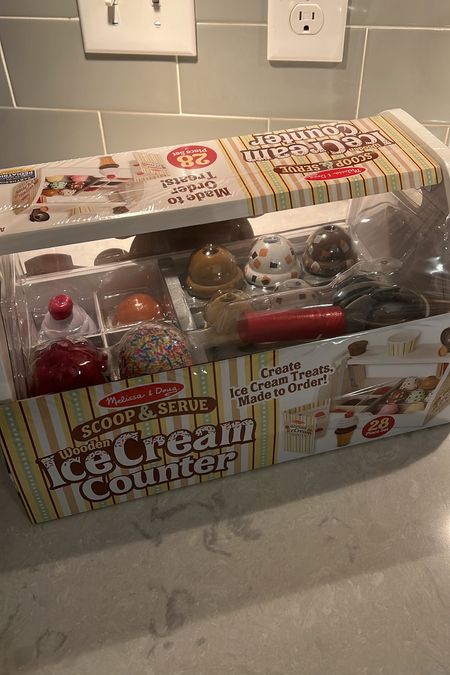 Toddler gift idea - Melissa and Doug ice cream counter 

#LTKkids #LTKunder50 #LTKGiftGuide