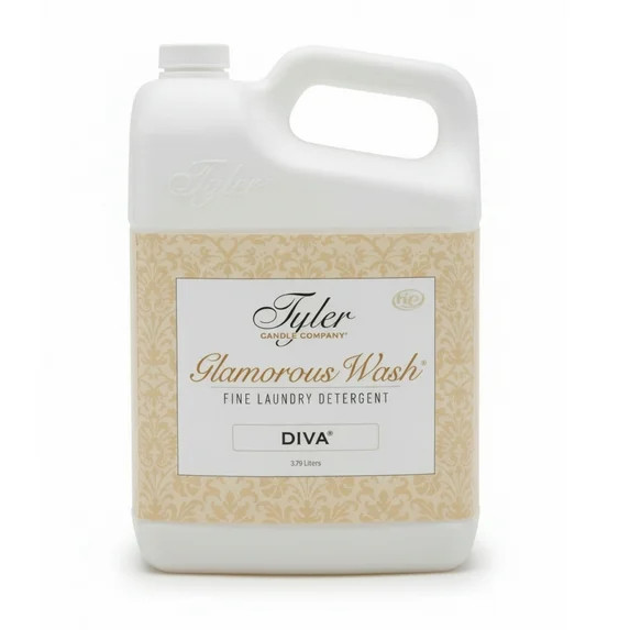 Tyler Candle Diva Glamorous Wash Liquid Laundry Detergent, 48 Loads, 128 fl oz | Walmart (US)