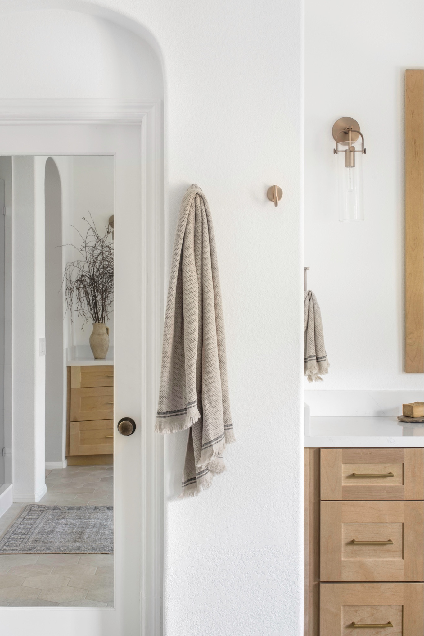 Obsessed with these Turkish bath towels in my latest bathroom design! 🛁✨ The sand color adds the perfect touch of warmth and elegance. These towels are hands down the best—super soft, absorbent, and durable. If they’re sold out, don’t worry! Keep checking, they’re totally worth the wait. 💫

#LTKGiftGuide #LTKBeauty #LTKHome