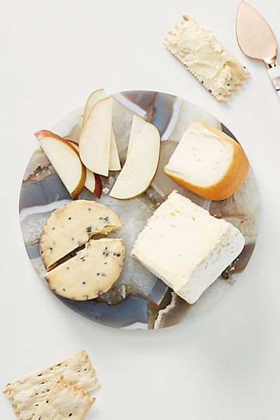 Quincy Composite Agate Cheese Board | Anthropologie (US)