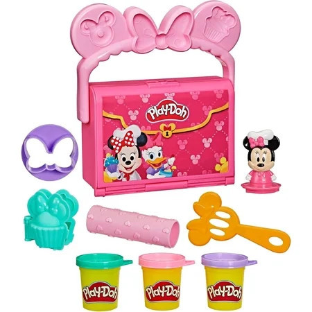 Play-Doh Disney Junior On-the-Go Bakery Playset with Minnie, Kids Arts & Crafts 2+ | Walmart (US)