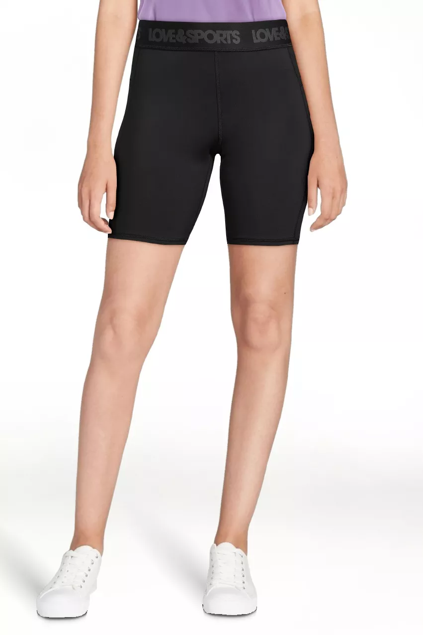 Love & Sports Women’s Running Shorts with Brief Liner, Sizes XS-3XL