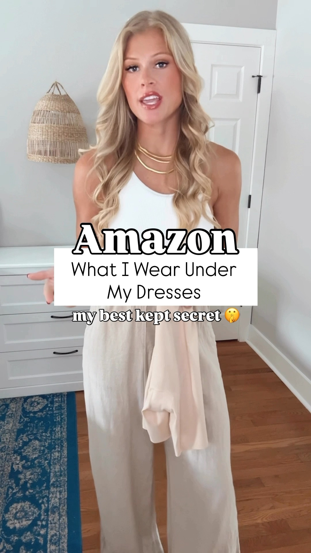 My best kept secret and what I wear under my dresses… these shorts! I’ve never found shapewear that actually sucks you in AND doesn’t make you feel like you’re wearing them… these do both! 

Wearing size small!

#shapewear #everydaybra #wirelessbra #seamlessbra #amazonfinds

#LTKmomlife #LTKgrwm #LTKdayinmylife