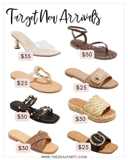 Target New Arrivals | Target Sandals | Spring Sandals 