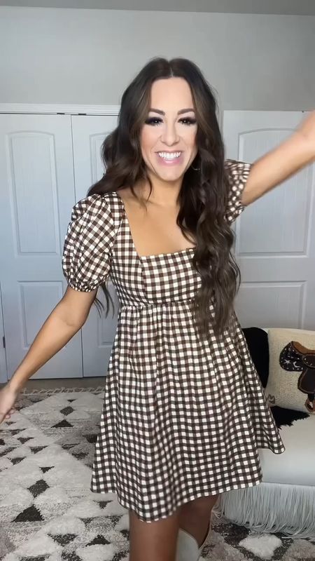 Adorable western chic fall outfit ideas 2023! Styling cowboy boots with a gingham dress and denim romper and also sharing loungewear and athleisure outfit options too!
11/27

#LTKstyletip #LTKVideo #LTKSeasonal