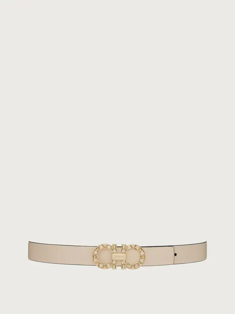 Reversible Gancini belt | Ferragamo