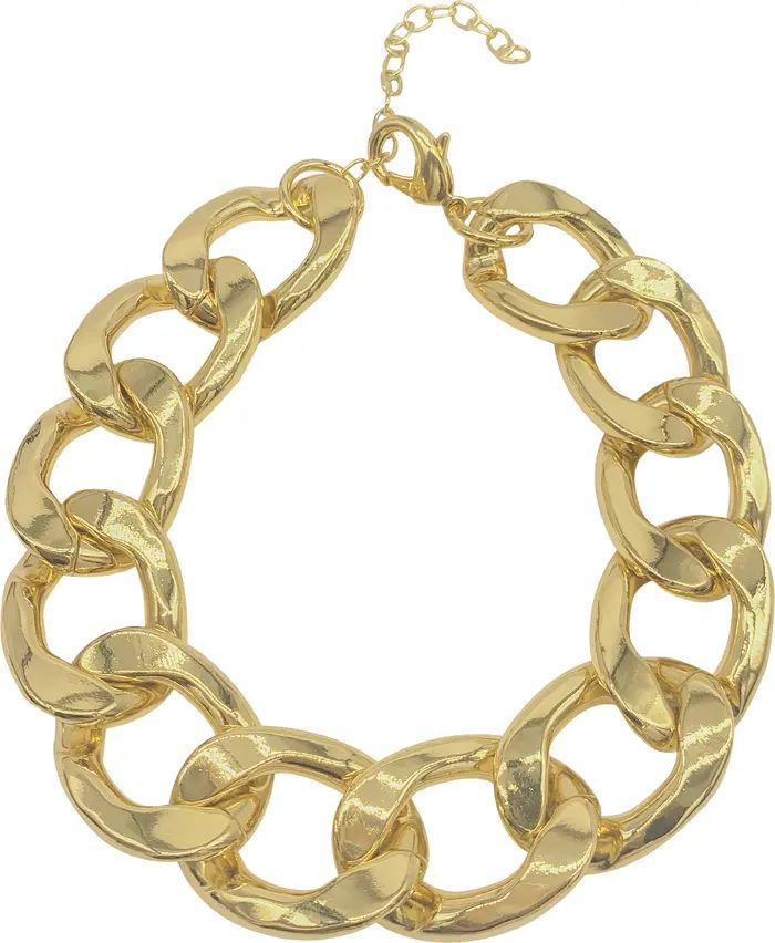 Azlin Curb Chain Collar Necklace | Nordstrom