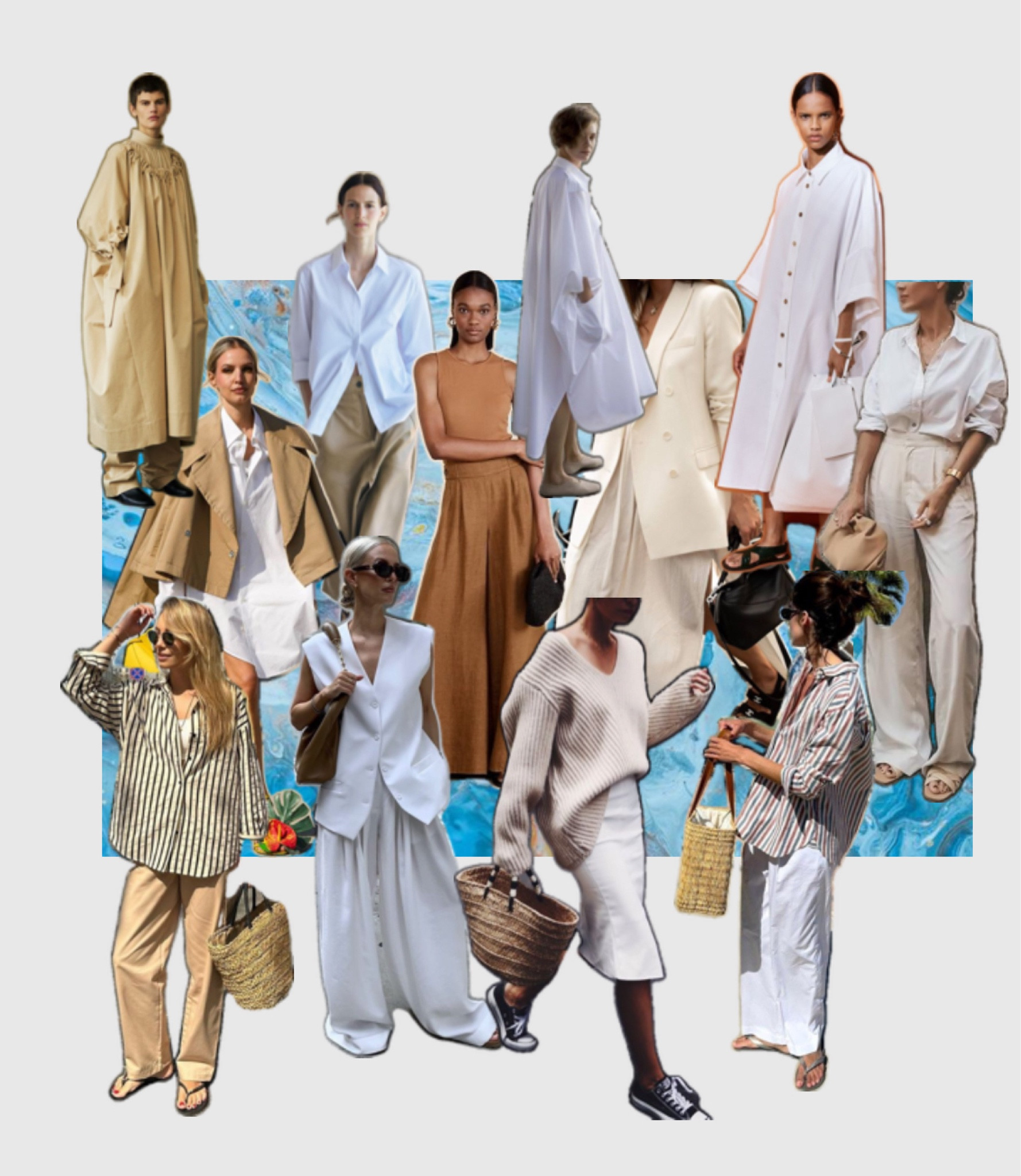 Spring and summer neutrals to build a capsule wardrobe for the season ahead.
#poplin shirts, #khaki pants, #lightlinens

#LTKSeasonal #LTKStyleTip #LTKOver40