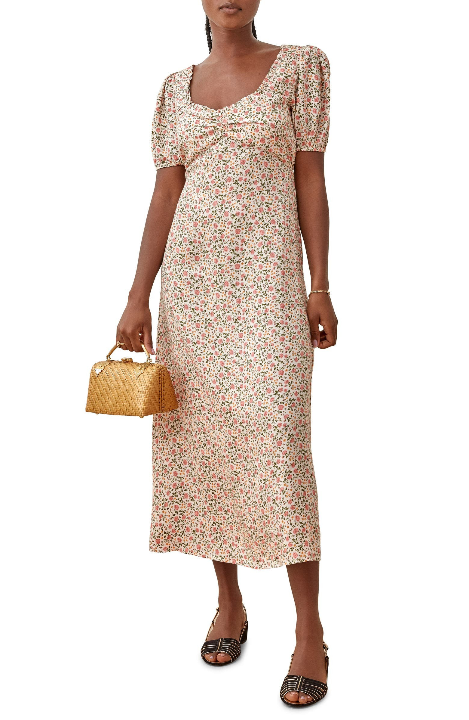 Kelby Floral Midi Dress | Nordstrom