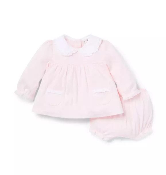 Baby Heart Pointelle Matching Set | Janie and Jack