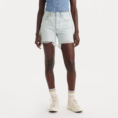 Levi's® Women's 501® Mid-Thigh Shorts - Fade Off 29 | Target