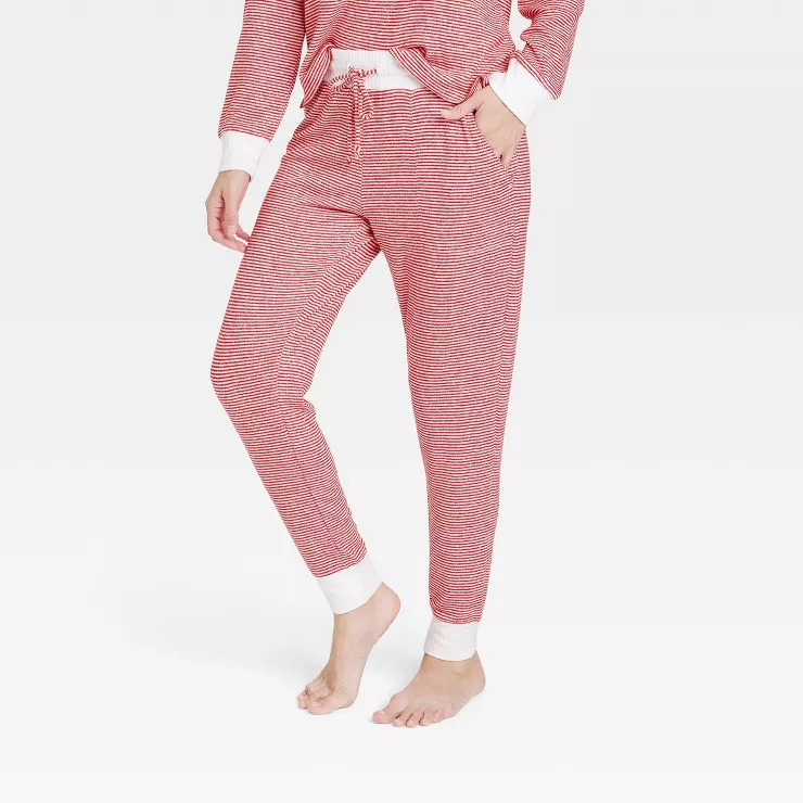 Women's Striped Perfectly Cozy Jogger Pants - Stars Above™ | Target