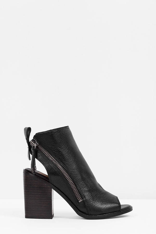 Port Peep Toe Booties | Tobi.com