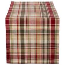 DII® 72" Give Thanks Plaid Table Runner | Michaels Stores