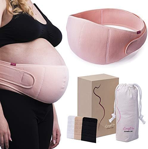 LucyVee Maternity Belt - Comfortable Pregnancy Support for Back & Pelvic Pain Relief with Adjusta... | Amazon (US)
