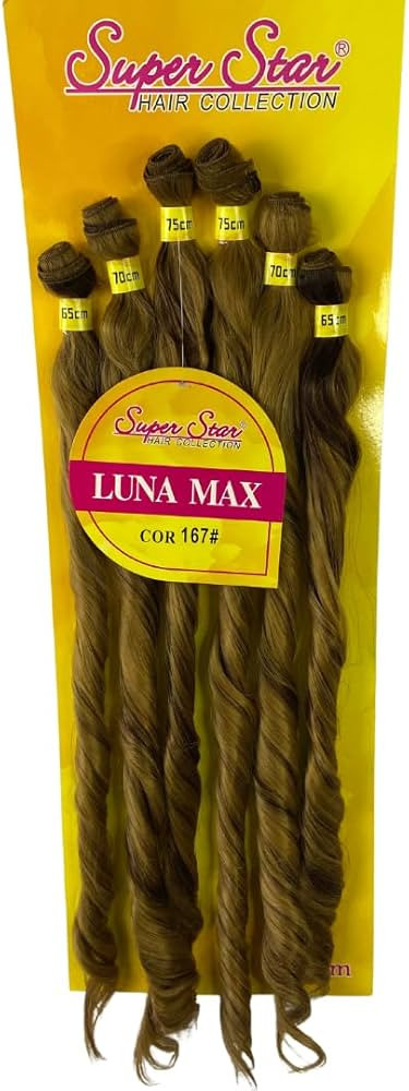 Cabelo Orgânico Ondulado Luna Max | Amazon (BR)